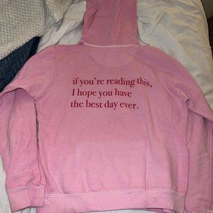 PacSun  Pink Graphic Hoodie